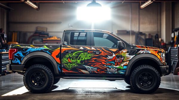 Top 5 stickers premium pour transformer votre camionnette